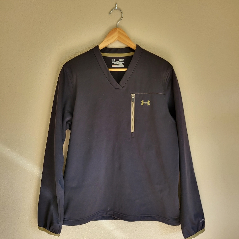 Under Armour Storm Fleece V Neck Pullover Sweater